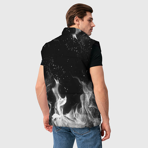 Мужской жилет SLIPKNOT / 3D-Черный – фото 4