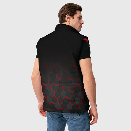 Мужской жилет UMBRELLA CORP / 3D-Красный – фото 4