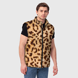 Мужской жилет Леопард, цвет: 3D-черный — фото 2