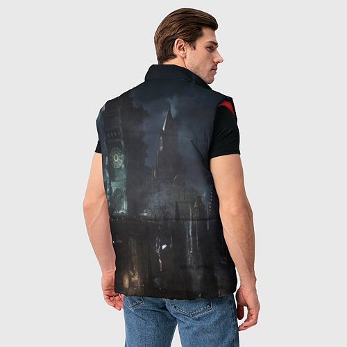 Мужской жилет Bloodborne / 3D-Красный – фото 4