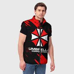 Мужской жилет Umbrella Corporation, цвет: 3D-черный — фото 2