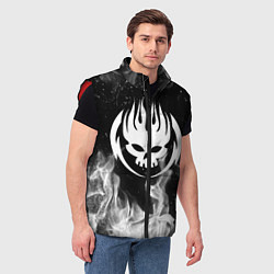 Мужской жилет THE OFFSPRING, цвет: 3D-красный — фото 2