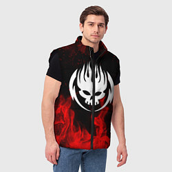 Мужской жилет THE OFFSPRING, цвет: 3D-черный — фото 2