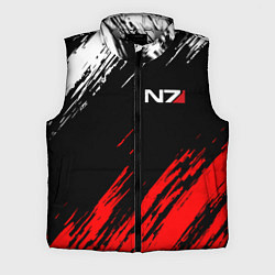 Мужской жилет MASS EFFECT N7, цвет: 3D-светло-серый
