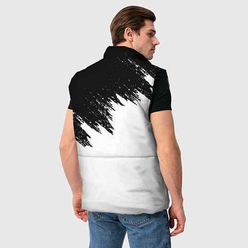 Мужской жилет MASS EFFECT N7 / 3D-Черный – фото 4