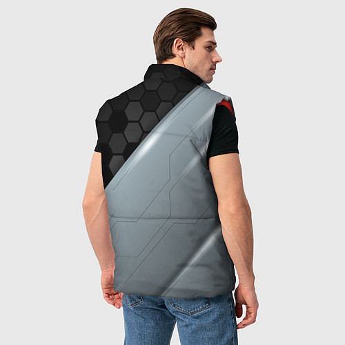 Мужской жилет Liverpool FC / 3D-Красный – фото 4