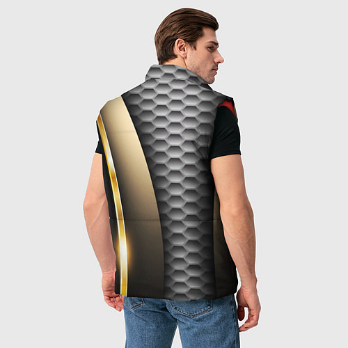 Мужской жилет CHEVROLET / 3D-Красный – фото 4