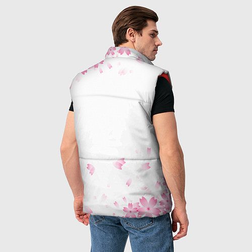 Мужской жилет BLACKPINK / 3D-Красный – фото 4