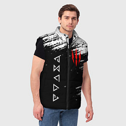 Мужской жилет ВЕДЬМАК, цвет: 3D-черный — фото 2