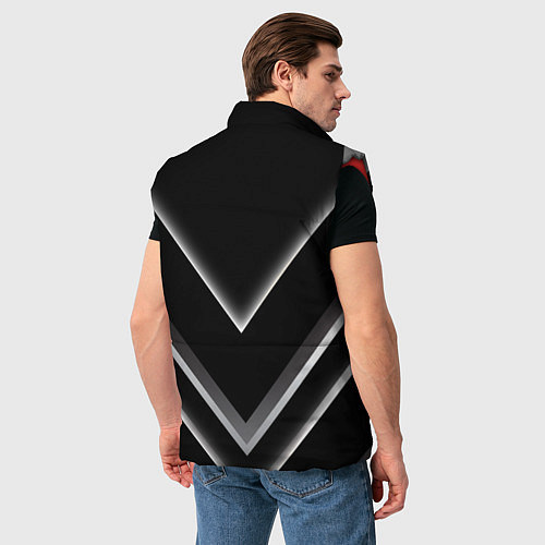 Мужской жилет Juventus F C / 3D-Красный – фото 4