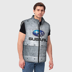 Мужской жилет SUBARU, цвет: 3D-светло-серый — фото 2