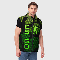 Мужской жилет CS GO Oko, цвет: 3D-черный — фото 2