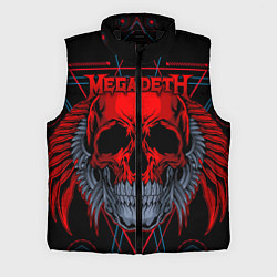 Мужской жилет Megadeth, цвет: 3D-черный