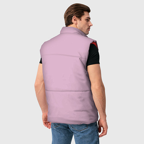 Мужской жилет BTS / 3D-Красный – фото 4