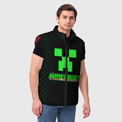 Мужской жилет Minecraft, цвет: 3D-красный — фото 2
