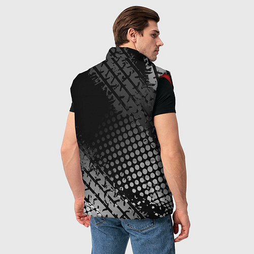 Мужской жилет BMW / 3D-Красный – фото 4
