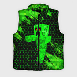 Мужской жилет MINECRAFT CREEPER, цвет: 3D-черный