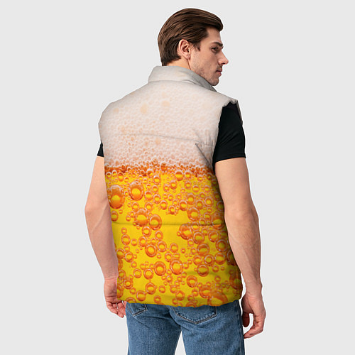 Мужской жилет ПИВО / 3D-Черный – фото 4