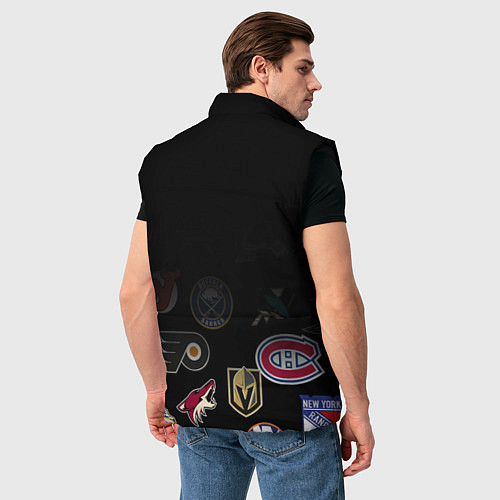 Мужской жилет NHL Boston Bruins Z / 3D-Черный – фото 4