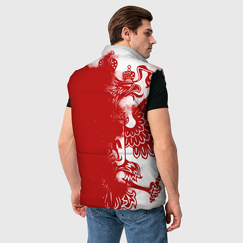 Мужской жилет Russia / 3D-Черный – фото 4