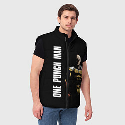 Мужской жилет One Punch Man, цвет: 3D-черный — фото 2
