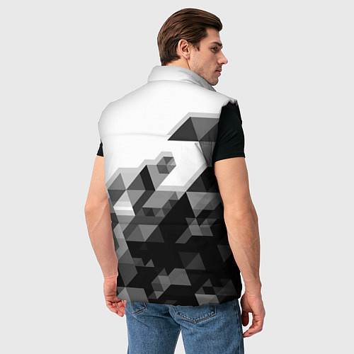 Мужской жилет TOYOTA / 3D-Черный – фото 4