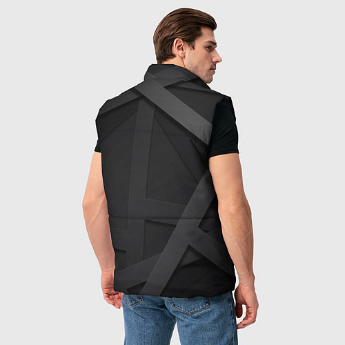 Мужской жилет MERCEDES / 3D-Черный – фото 4