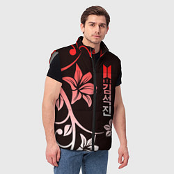 Мужской жилет BTS, цвет: 3D-светло-серый — фото 2