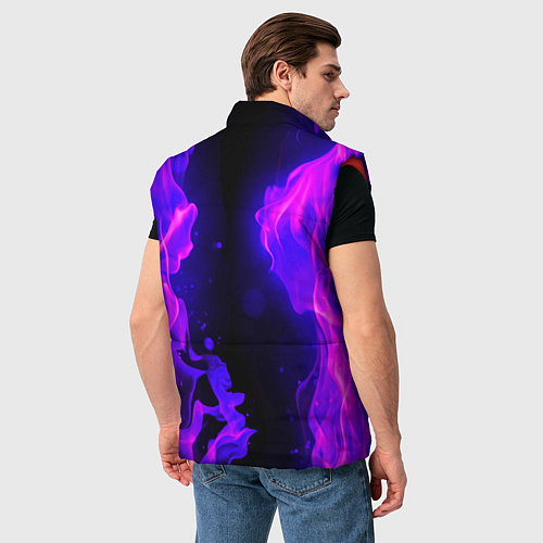 Мужской жилет MINECRAFT / 3D-Красный – фото 4