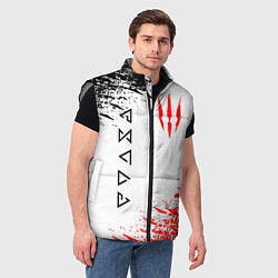 Мужской жилет THE WITCHER, цвет: 3D-светло-серый — фото 2