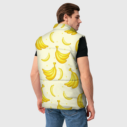 Мужской жилет Банана / 3D-Черный – фото 4
