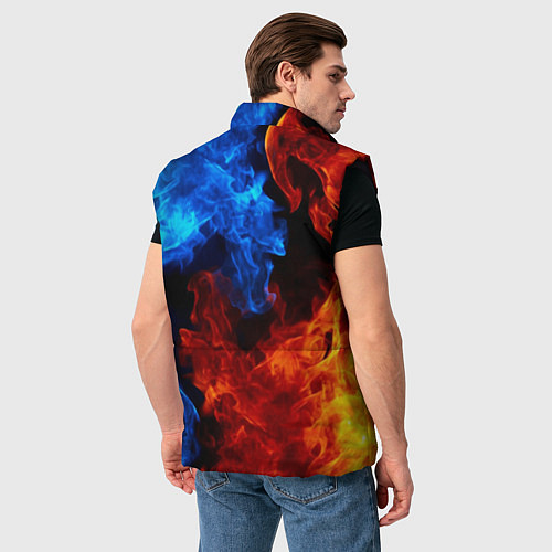 Мужской жилет HONDA / 3D-Черный – фото 4