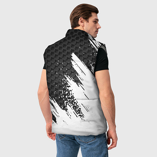 Мужской жилет HONDA / 3D-Светло-серый – фото 4