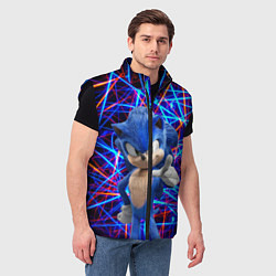 Мужской жилет Sonic, цвет: 3D-черный — фото 2