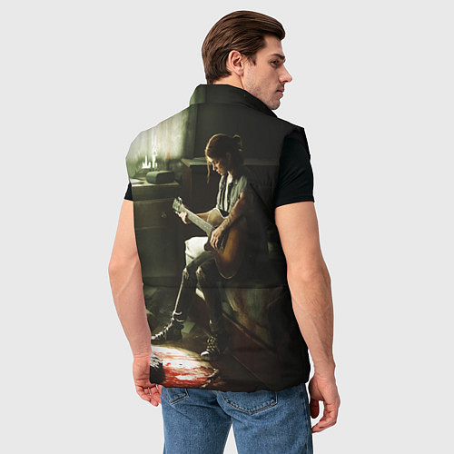 Мужской жилет The last of us part 2 tlou2 / 3D-Черный – фото 4