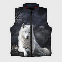 Мужской жилет БЕЛЫЙ ВОЛК D, цвет: 3D-красный