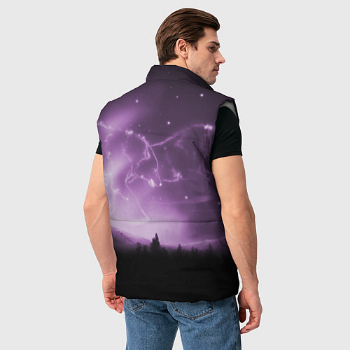 Мужской жилет ВОЛКИ СОЗВЕЗДИЯ D / 3D-Светло-серый – фото 4