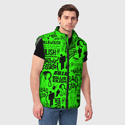 Мужской жилет BILLIE EILISH БИЛЛИ АЙЛИШ, цвет: 3D-светло-серый — фото 2