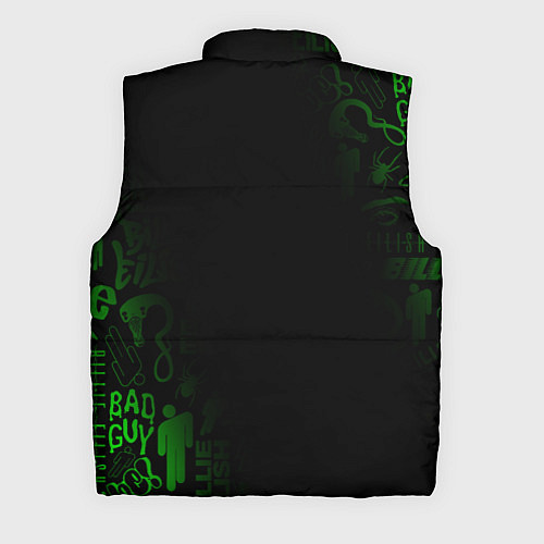 Мужской жилет BILLIE EILISH БИЛЛИ АЙЛИШ / 3D-Светло-серый – фото 2