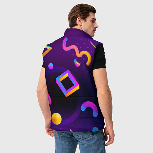 Мужской жилет Roblox / 3D-Черный – фото 4