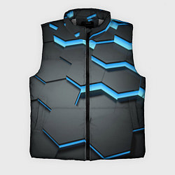 Мужской жилет 3D Плиты, цвет: 3D-светло-серый