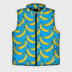 Мужской жилет Go Bananas, цвет: 3D-черный