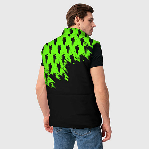 Мужской жилет BILLIE EILISH БИЛЛИ АЙЛИШ / 3D-Черный – фото 4