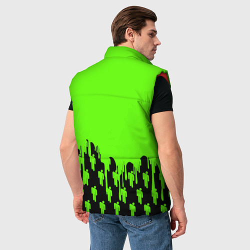 Мужской жилет BILLIE EILISH БИЛЛИ АЙЛИШ / 3D-Красный – фото 4