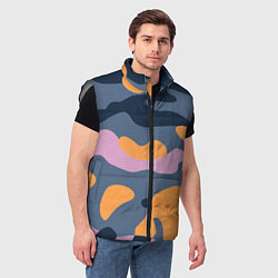 Мужской жилет Спортивный милитари Z, цвет: 3D-светло-серый — фото 2