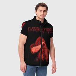 Мужской жилет Cannibal Corpse 6, цвет: 3D-красный — фото 2