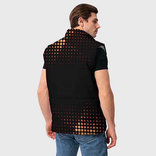 Мужской жилет PORSCHE / 3D-Светло-серый – фото 4