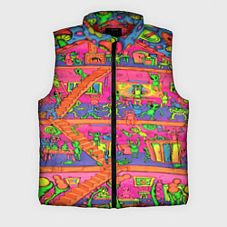 Мужской жилет ИНОПЛАНЕТЯНЕ КИСЛОТА, цвет: 3D-красный