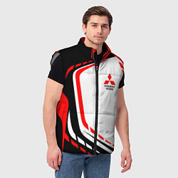 Мужской жилет Mitsubishi EVO Uniform, цвет: 3D-светло-серый — фото 2