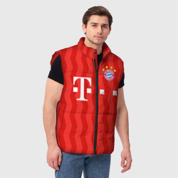Мужской жилет FC Bayern Munchen униформа, цвет: 3D-красный — фото 2